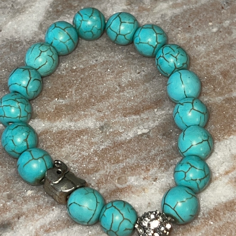 Turquoise Beaded Bracelet